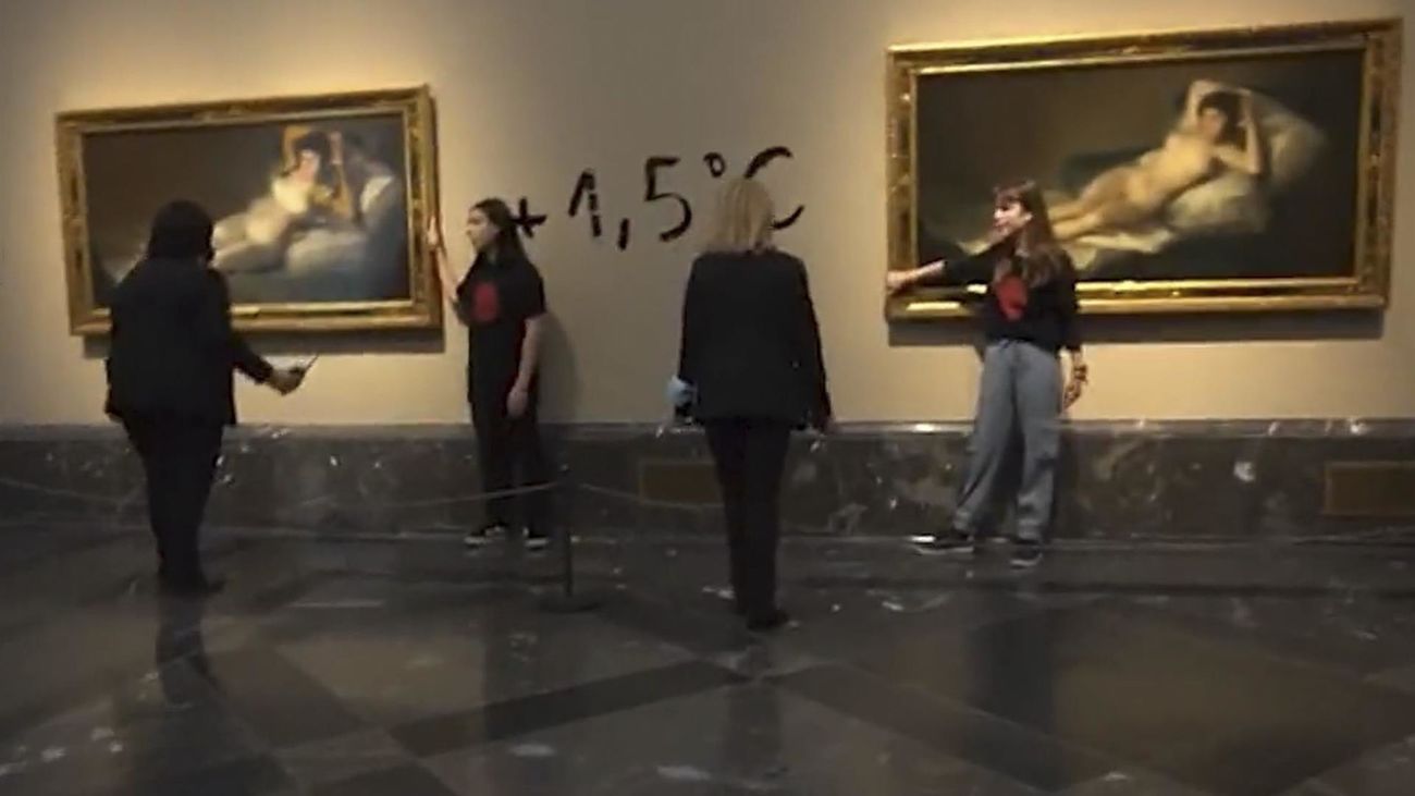 Dos nuevos detenidos por participar en la protesta del sábado en el Museo del Prado
