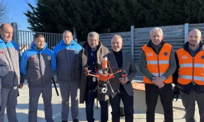 Vigilancia con drones en Zona Franca de Vigo, controlado por Vigilantes de Seguridad