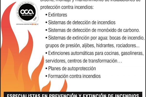 APAGAL SEGURIDAD Y PROTECCIÓN CONTRA INCENDIOS, SL