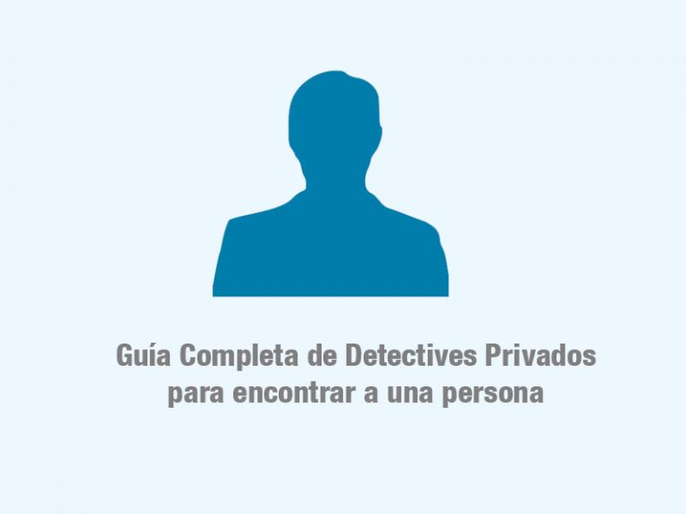 Detective Privado: Investiga a esa Persona